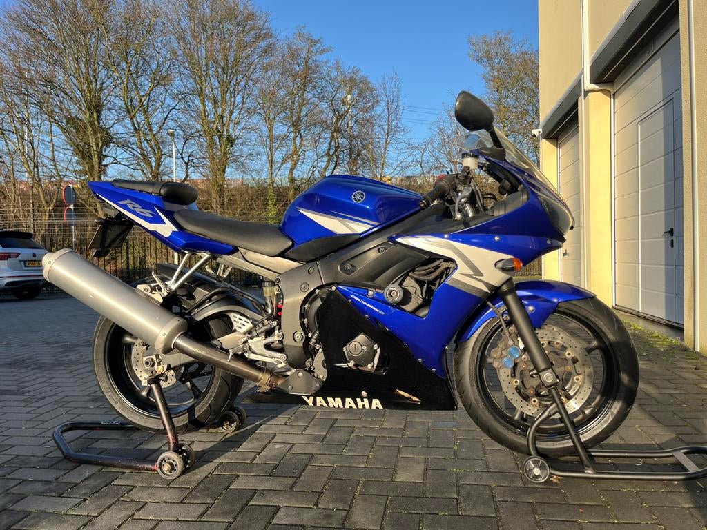 2006 Yamaha R6 met recent onderhoud, Motoren, Motoren | Yamaha, 4 cilinders, Motorrijbewijs A, Gebruikt, Super Sport
