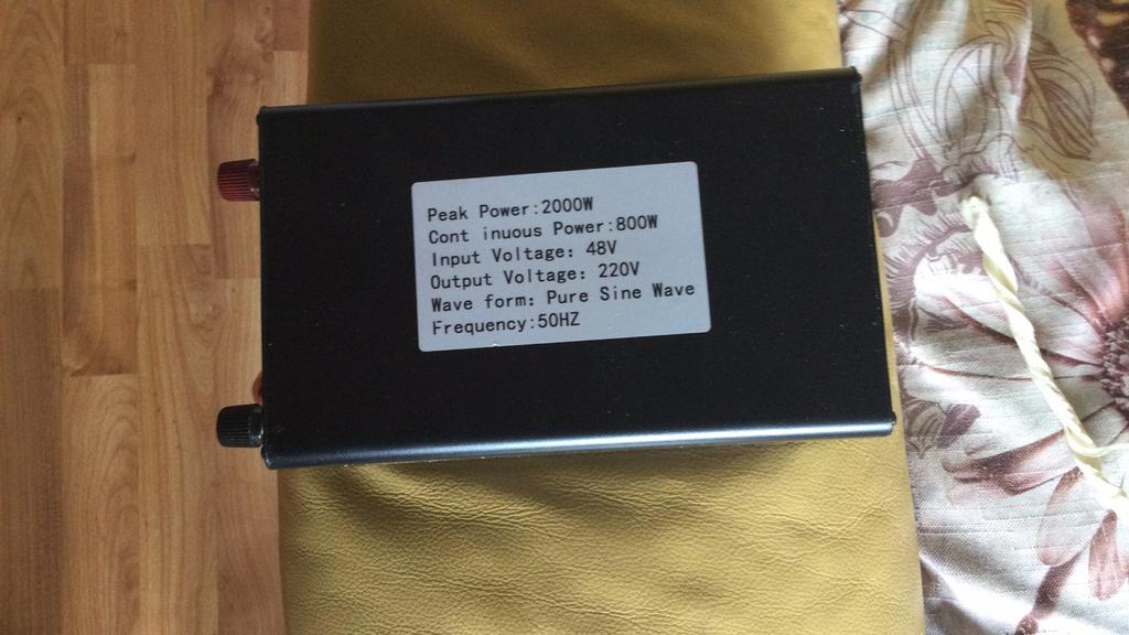 Omvormer nieuw niet gebruikt