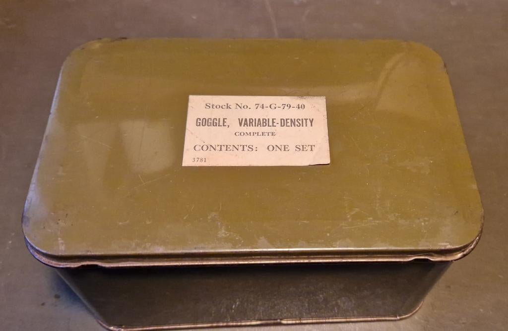Us ww2 Goggle variable density, Verzamelen, Militaria | Tweede Wereldoorlog, Ophalen of Verzenden