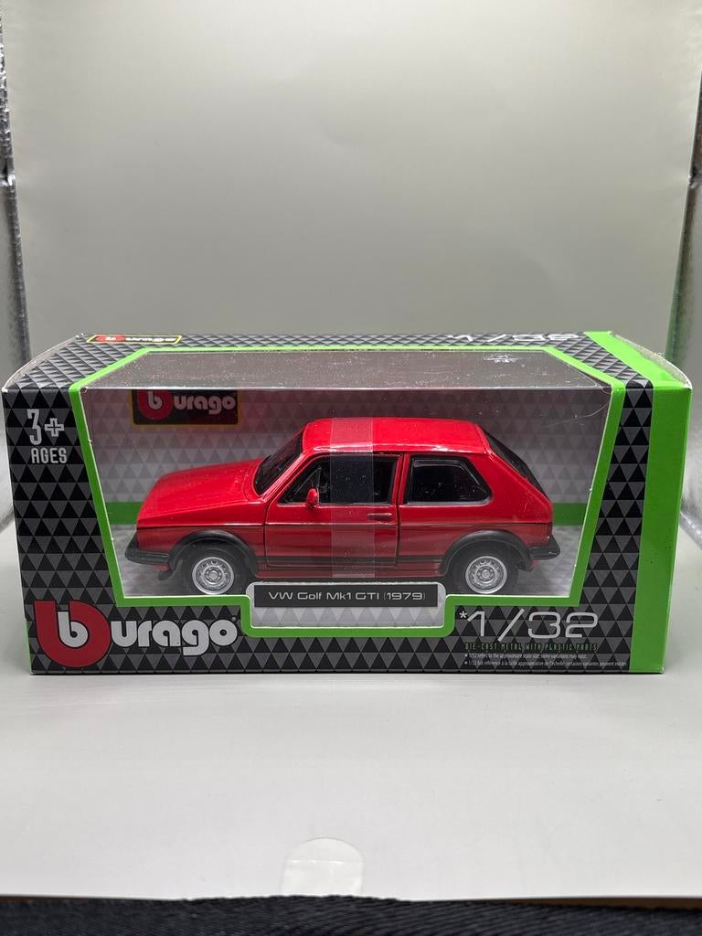 Bburago VW Golf Mk1 GTI (1979) nieuw, Hobby en Vrije tijd, Modelauto's | 1:32, Overige merken, Auto, Nieuw, Ophalen of Verzenden