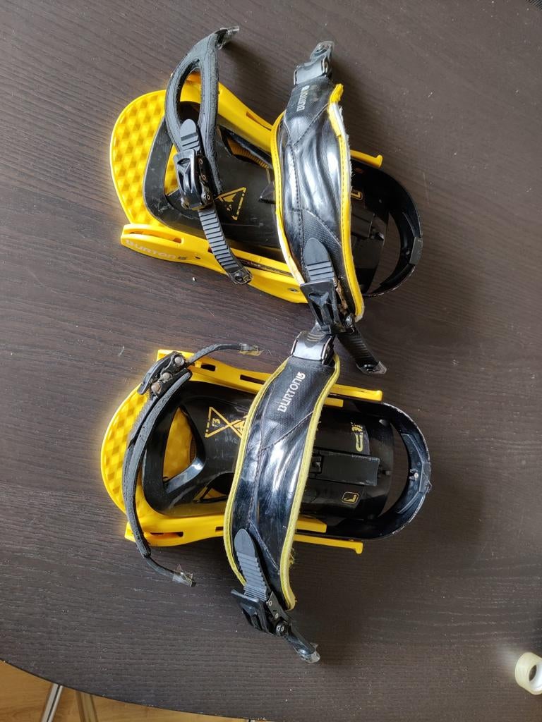 Burton Snowboard Bindingen - veel gebruikt, Sport en Fitness, Snowboarden, Ophalen of Verzenden, Gebruikt, Bindingen