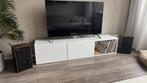 IKEA Besta tv meubel wit, Huis en Inrichting, Kasten | Televisiemeubels, Ophalen, Overige materialen, Gebruikt, 100 tot 150 cm