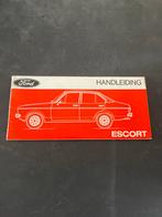 Handleiding Ford Escort - Nieuwstaat, Ophalen of Verzenden