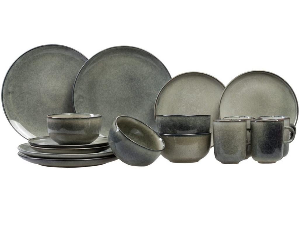 Salt&Pepper Serviesset 4 persoons, Huis en Inrichting, Keramiek, Nieuw, Ophalen of Verzenden, Effen