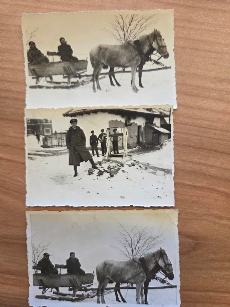 Foto's sneeuw, Ophalen of Verzenden, Landmacht, Duitsland, Foto of Poster