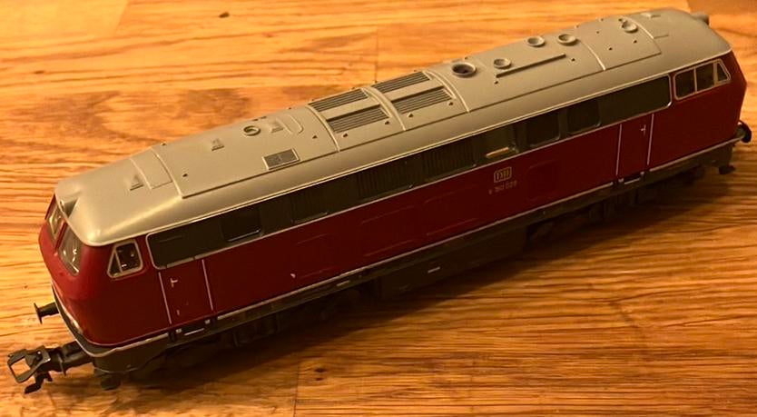 Märklin DB V160 digitale diesellocomotief met typhoongeluid, Wisselstroom, Locomotief, Ophalen of Verzenden, Märklin