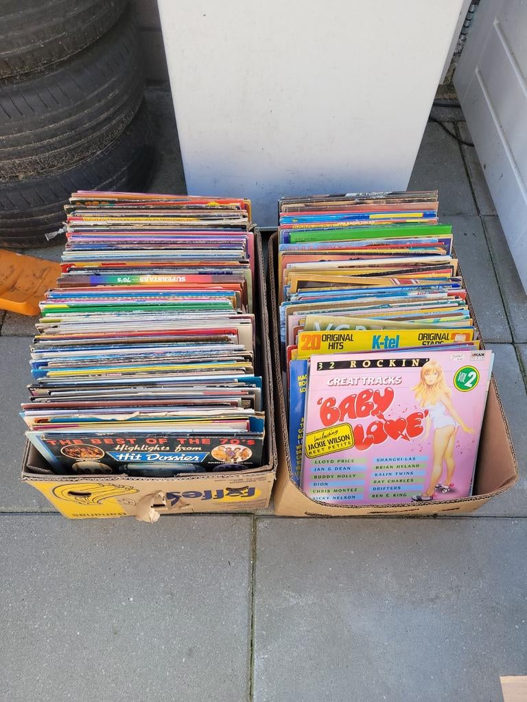 2 dozen met Engelse lps, Ophalen of Verzenden, Gebruikt, Overige formaten