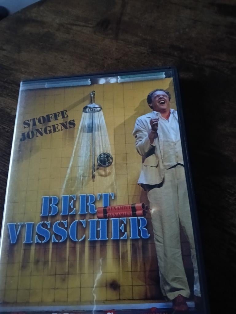 Bert Visscher - Stoffe Jongens DVD, Alle leeftijden, Ophalen of Verzenden, Gebruikt, Stand-up of Theatershow