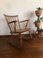 Vintage Windsor houten schommelstoel jaren 60, Ophalen of Verzenden