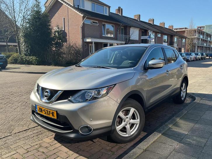 Nissan Qashqai 1.2 Dig-t 85KW 2WD 2015 Grijs, Auto's, Nissan, Particulier, Qashqai, ABS, Airbags, Airconditioning, Bluetooth, Boordcomputer