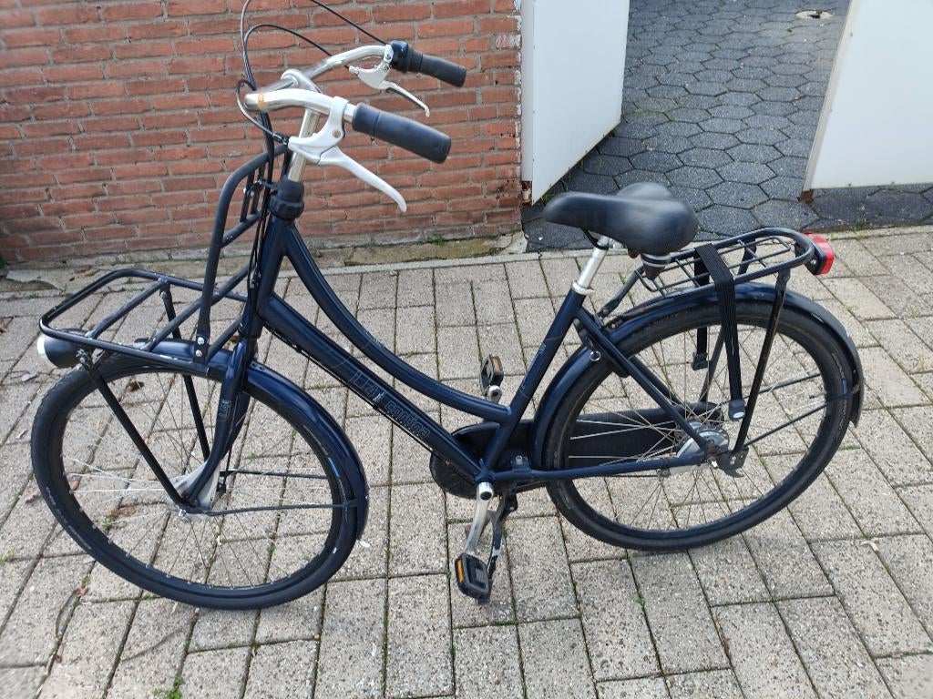 Cortina omafiets 3 versnellingen, Fietsen en Brommers, Fietsen | Dames | Omafietsen, Ophalen, Gebruikt, Versnellingen, 56 cm of meer
