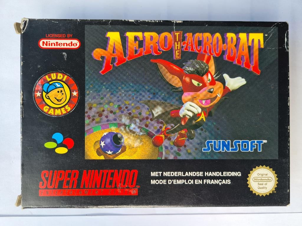 AERO the ACRO-BAT, Gebruikt, 1 speler, Racen en Vliegen, Ophalen of Verzenden