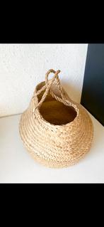 mooi HANDGEVLOCHTEN TAS, Ophalen, Zo goed als nieuw, Bruin, Shopper