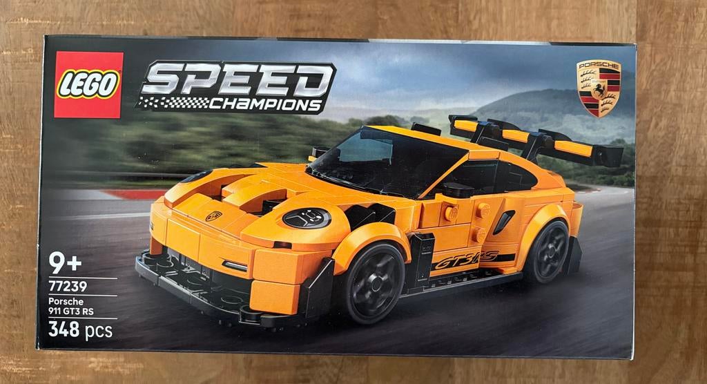 LEGO Speed Champions Porsche 911 GT3 RS 77239 Nieuw in doos!, Lego, Denemarken, Nieuw, Complete set