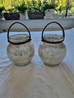 Riviera maison windlichten groot, Ophalen of Verzenden, Zo goed als nieuw, Overige materialen, Minder dan 25 cm