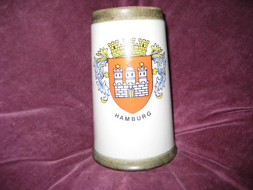 Bierkruik van Hamburg (21), Ophalen of Verzenden, Zo goed als nieuw, Overige merken