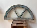 3x Antiek Stalraam / Halfrond Raam - Decoratief Element, Doe-het-zelf en Verbouw, Glas en Ramen, Ophalen, Gevelraam of Ruit, Gebruikt