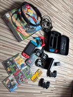 Nintendo Switch met Ring Fit Adventure en 8 games, Ophalen, Switch Original, Met 3 controllers of meer, Gebruikt