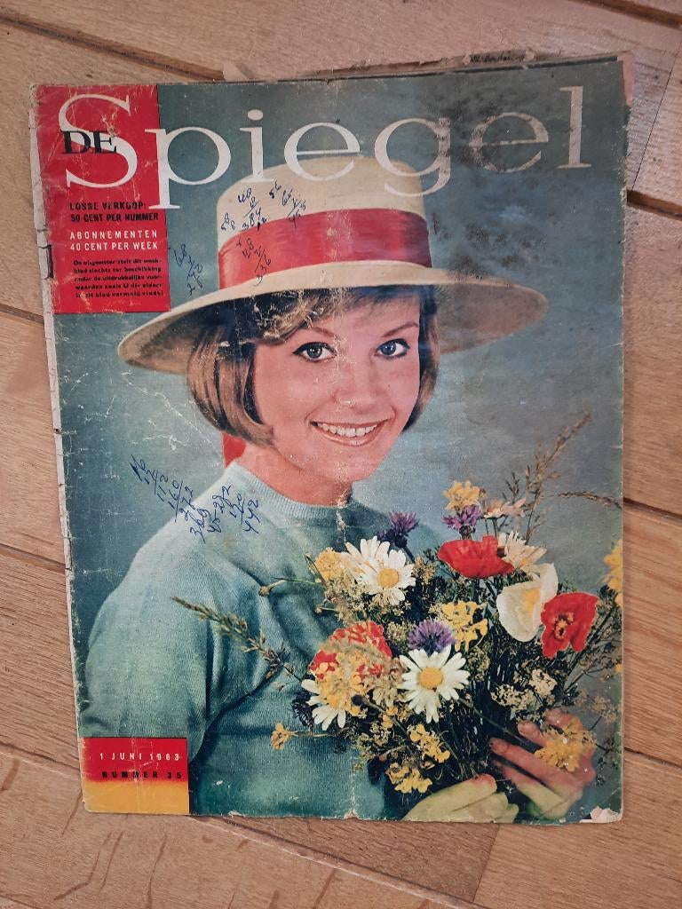 De Spiegel - 1 juni 1963 - nummer 35, Antiek en Kunst, Antiek | Boeken en Bijbels, Ophalen of Verzenden