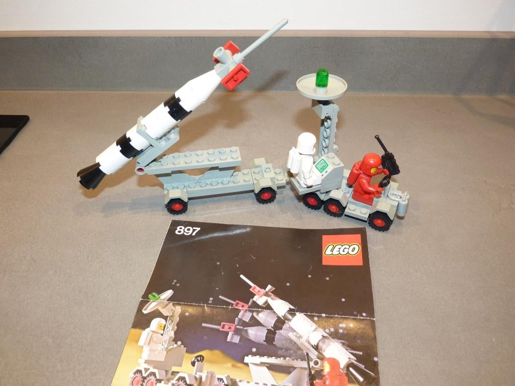 Lego Space 897 Mobile Rocket Launcher, Compleet, Gebruikt, Lego, Ophalen of Verzenden