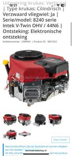 Zitmaaier motor gezocht, Ophalen