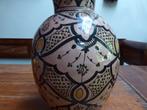 Mooie keramiek vaas uit Marokko, 36 cm., Ophalen of Verzenden