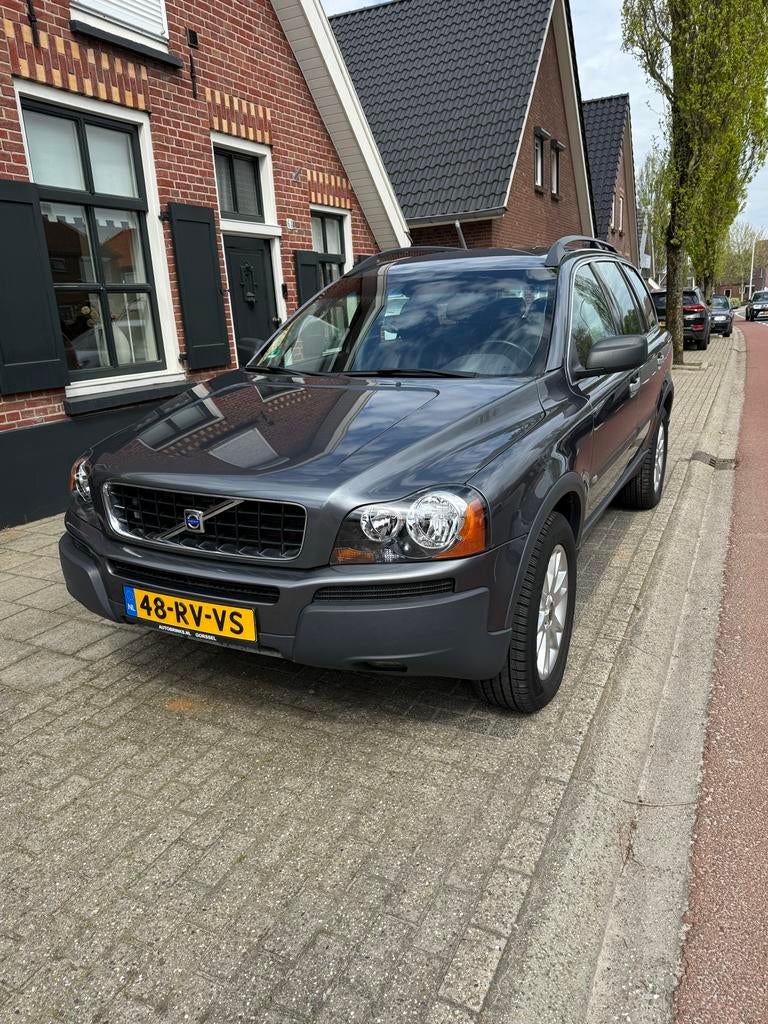 Volvo XC90 2.5 T Geartronic 2005 Grijs, 1991 kg, 7 stoelen, 2521 cc, Origineel Nederlands
