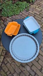 Ovenschaaltjes en bakvorm met losse bodem, Ophalen, Gebruikt