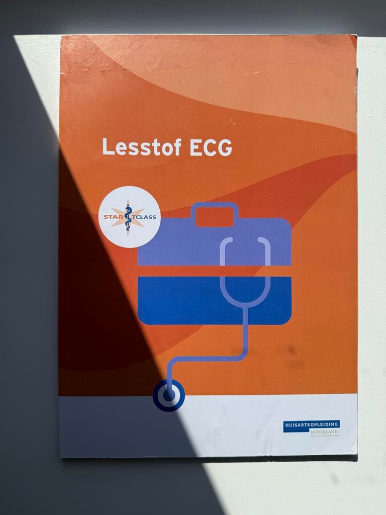 Lesstof ECG, Boeken, Ophalen of Verzenden, Beta, Gelezen, WO