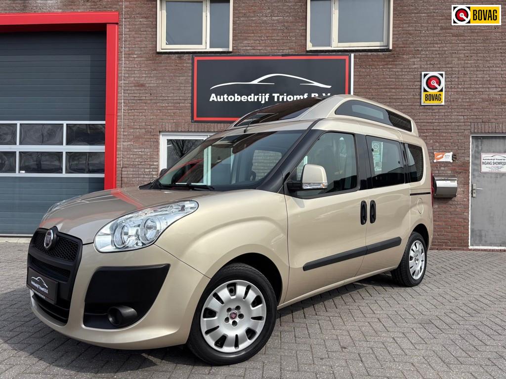 Fiat Doblò 1.4 rolstoelauto- rolstoellift - rolstoelvervoer, Voorwielaandrijving, 1345 kg, Stof, Gebruikt