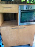 kast - op maat gemaakt voor in de (bij)keuken, Ophalen, Gebruikt, 150 tot 200 cm, Overige houtsoorten