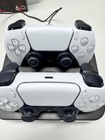 Playstation 5 Disc Editie met 2 Controllers, Laadstation & M, Verzenden, Zo goed als nieuw, Playstation 5