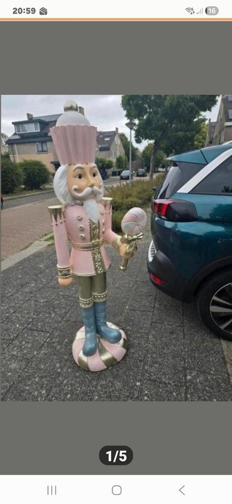 Schitterende grote Notekraker
58 x 48 x 178 cm, Ophalen, Nieuw