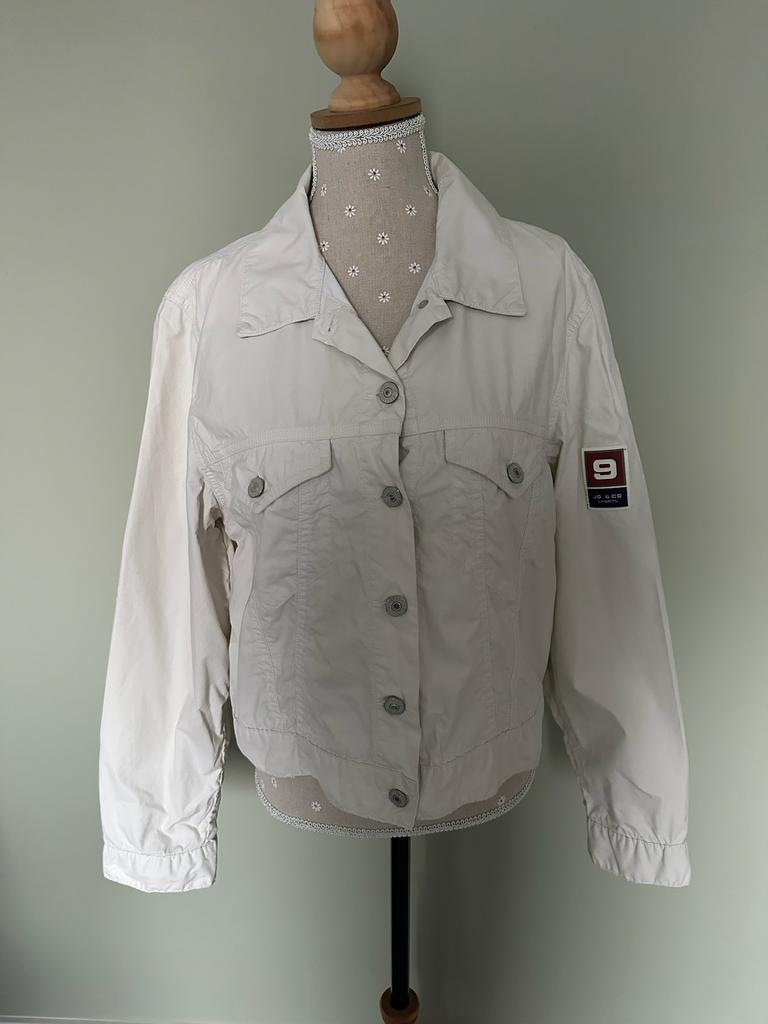 Jasje gebroken wit maat 40, Verzenden, Zo goed als nieuw, Maat 38/40 (M), Wit