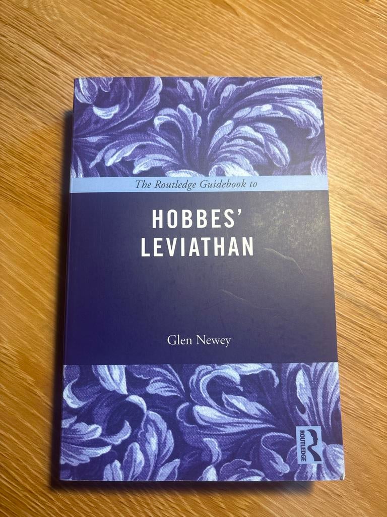 Routledge Guidebook to Hobbes' Leviathan - Nieuwstaat, Boeken, Ophalen of Verzenden, Nieuw, Praktische filosofie