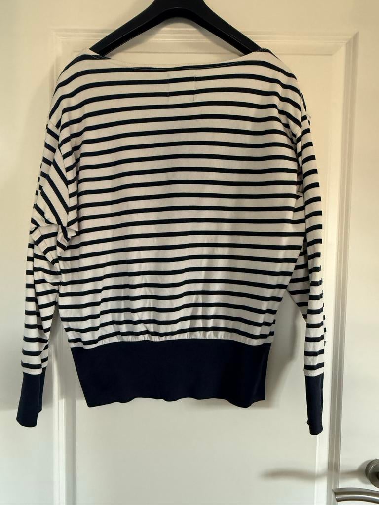 G-Star RAW gestreepte trui dames, maat L, Ophalen of Verzenden, Gedragen, Maat 42/44 (L), Blauw