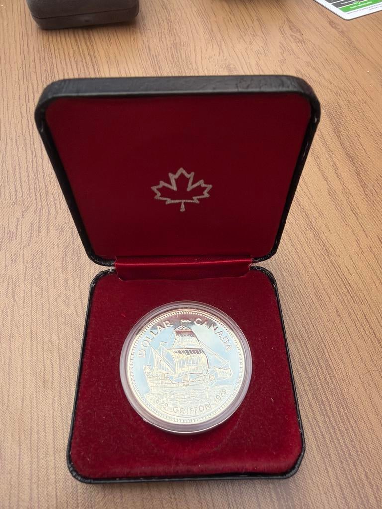 Canadese dollar munt 1979 zilver, Ophalen of Verzenden, Noord-Amerika, Losse munt