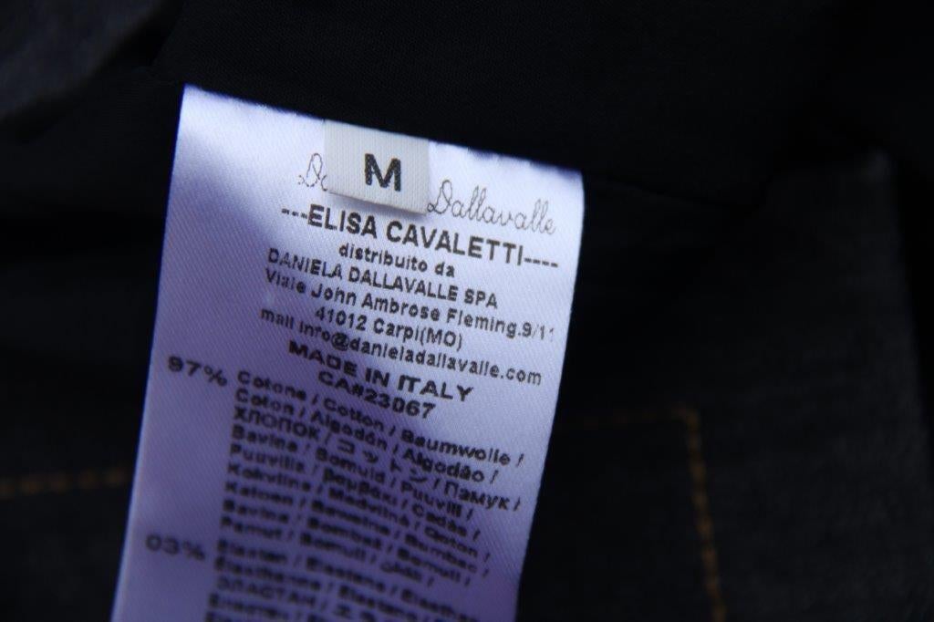 Jasje donkerblauw Elisa Cavaletti mt M Vaste prijs, Maat 38/40 (M), Zo goed als nieuw, Elisa Cavaletti, Jasje