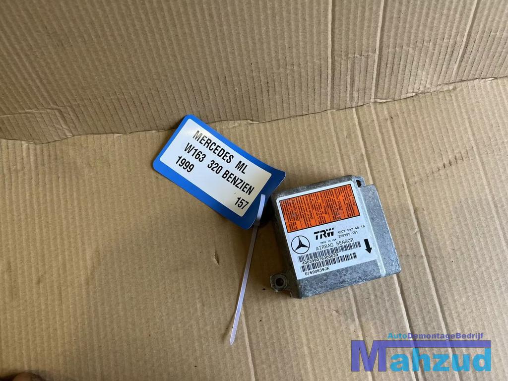MERCEDES ML W163 Airbag module A0025424818 1998-2005, Auto-onderdelen, Elektronica en Kabels, Gebruikt, Mercedes-Benz AG, Mercedes-Benz