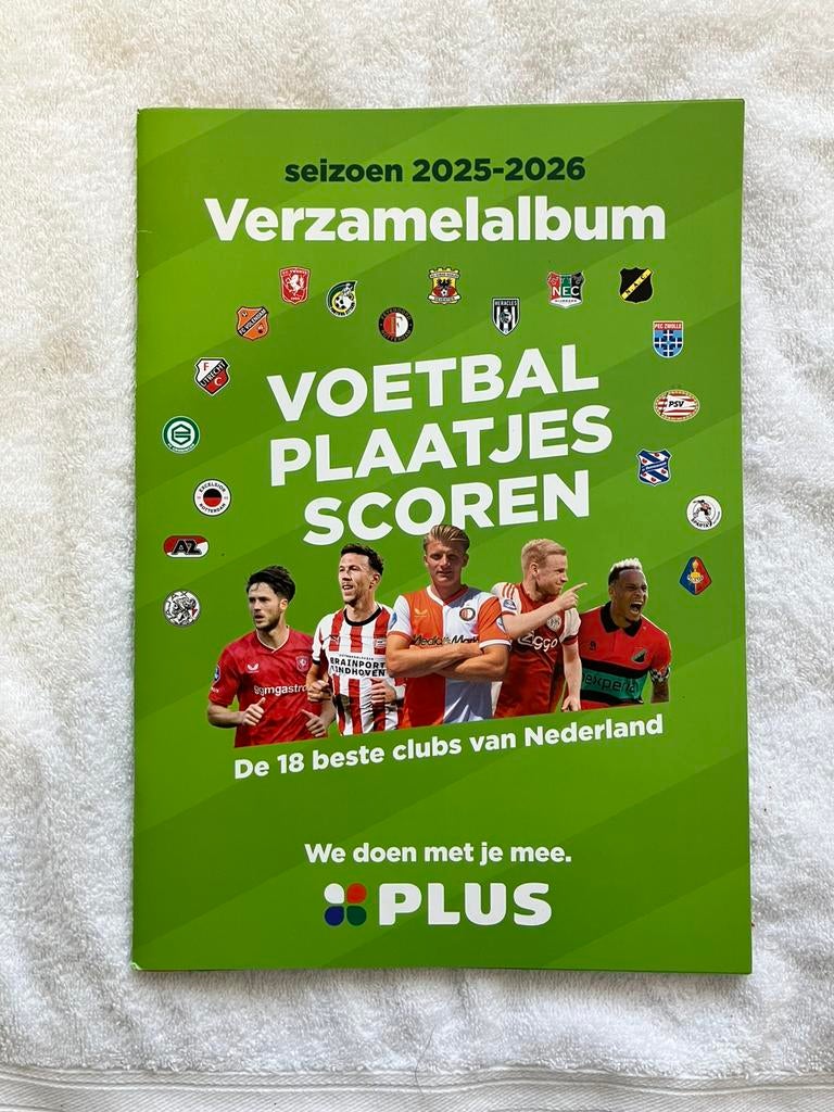 Voetbalplaatjes album PLUS Ons Voetbal nieuw, Verzamelen, Plus, Ophalen of Verzenden