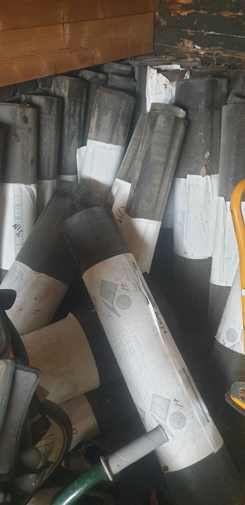 Vlies onderlaag dakbedekking, Overige materialen, Zwart, Nieuw, Ophalen of Verzenden