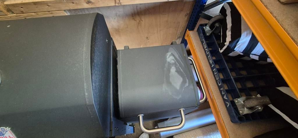 Grote BBQ met Smoker en Gasbranders, Tuin en Terras, Ophalen, Gebruikt, BB Grill