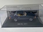 1:43 mercedes 350 SL-1971-hardtop-in vitrinebox, Ophalen of Verzenden, Nieuw, Auto, Overige merken