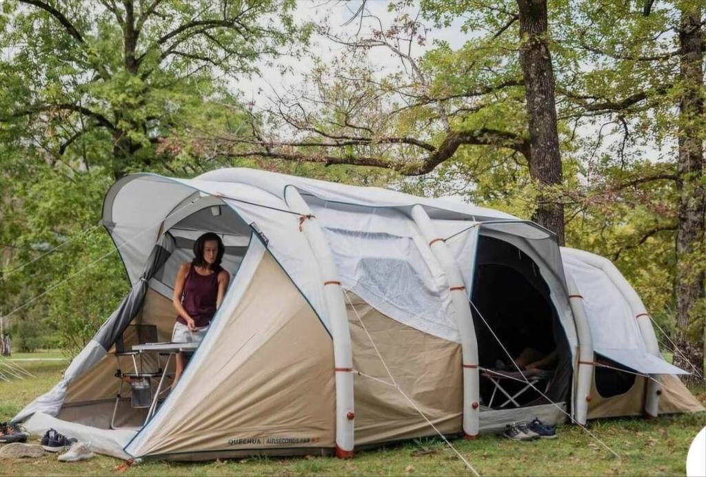 Decathlon Opblaasbare 6-persoons Fresh & Black Tent, Ophalen