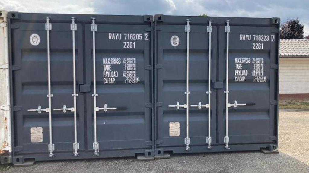 Opslag Container te huur opslagruimte hoogeveen, Tuin en Terras, Tuinhekken en Hekwerk, Ophalen of Verzenden, Zo goed als nieuw