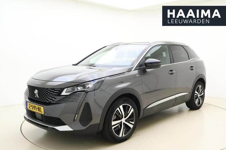 Peugeot 3008 1.2 PureTech GT | 130PK | AUTOMAAT | 1400 KG Tr, Auto's, Peugeot, Bedrijf, Te koop, ABS, Achteruitrijcamera, Adaptive Cruise Control