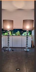 2 Dimbare vloerlampen, bollampen, Eric cluster model., Huis en Inrichting, Ophalen, Zo goed als nieuw