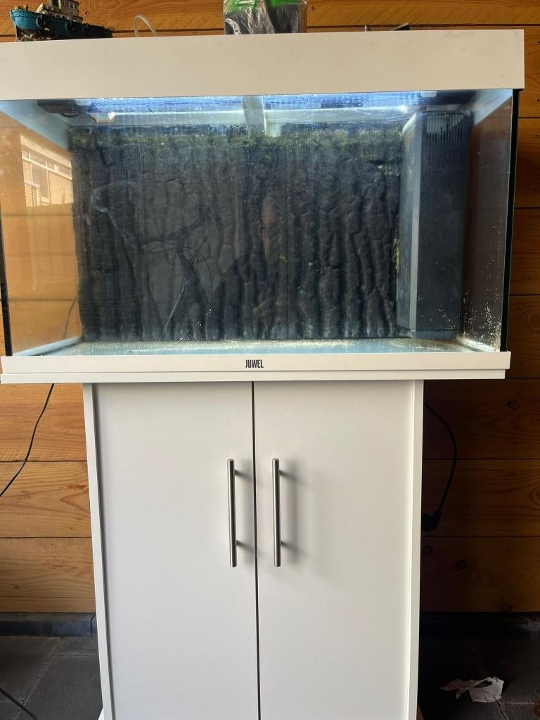 125 liter aquarium, Ophalen, Inclusief deksel, Zo goed als nieuw, Leeg aquarium