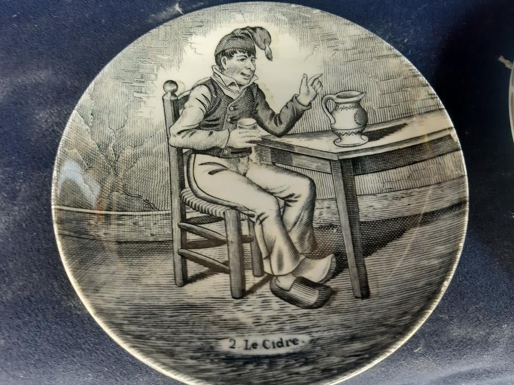 BOCH Delfts 1 stuk onderzetters Collectible Belgium tavern, Antiek en Kunst, Antiek | Wandborden en Tegels, Ophalen