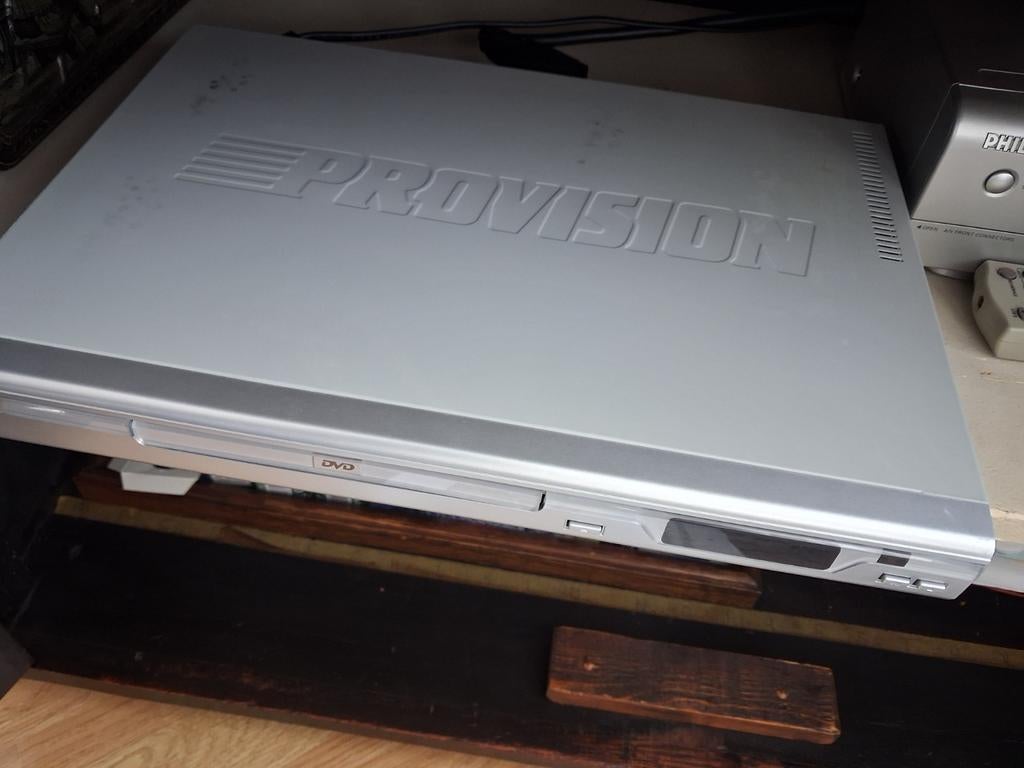 Philips Hifi Stereo VR 710 en Provision DVD-speler, Ophalen of Verzenden, Gebruikt, Philips